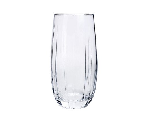 Copo de Vidro Longo Cristal - 510ml, Transparente | WestwingNow