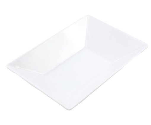 Mini Travessa Melamina Branco I, Branco | WestwingNow