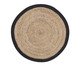 Sousplat em Juta Select Natural Preto, Marrom | WestwingNow