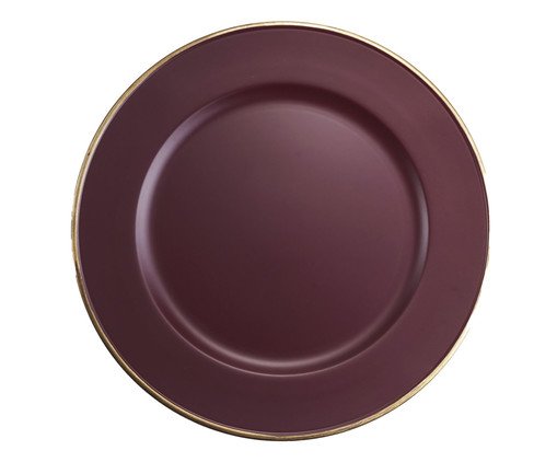 Sousplat Basik Berinjela, Roxo | WestwingNow