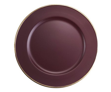 Sousplat Basik Berinjela | Westwing