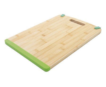 Tábua Corte Bambu Silicone Natural | Westwing