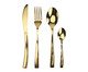 Faqueiro em Aço Inox Enhanced Dourado - 06 Pessoas, Dourado | WestwingNow