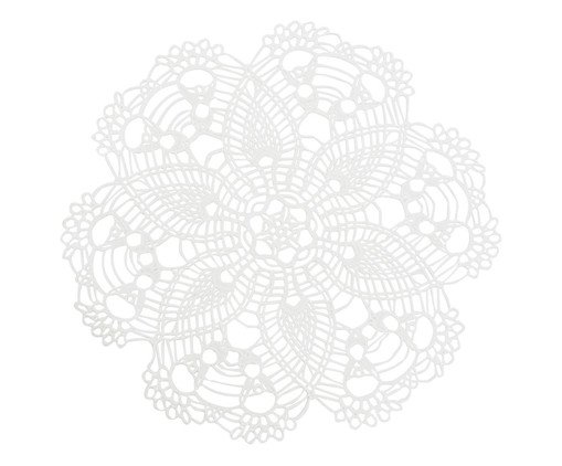 Lugar Americano Midnight Flower Branco, Branco | WestwingNow