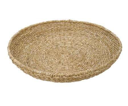 Cesta Redonda em Grama de Kans Natural | Westwing