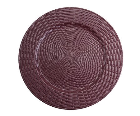 Sousplat Texture Berinjela | Westwing