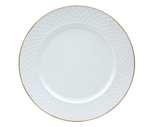 Sousplat Basik Branco, Branco | WestwingNow