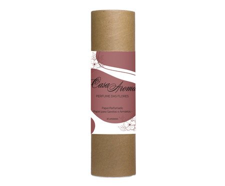Papel Perfumado para Gavetas Perfume Das Flores