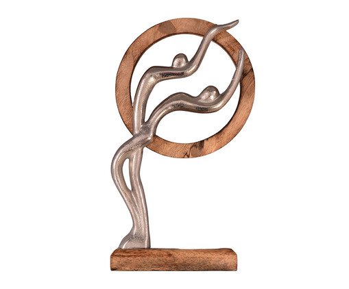 Escultura Abstrata Preta, silver or metallic | WestwingNow