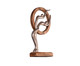 Escultura Abstrata Preta, silver or metallic | WestwingNow