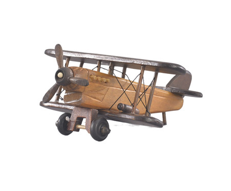 Aviao Decorativo Wood