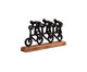 Escultura Ciclistas Preta, black | WestwingNow