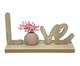 Decor Love Vase Natural e Rosa, Natural | WestwingNow