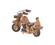 Motocicleta Decorativa Wood, Natural | WestwingNow