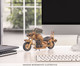 Motocicleta Decorativa Wood, Natural | WestwingNow