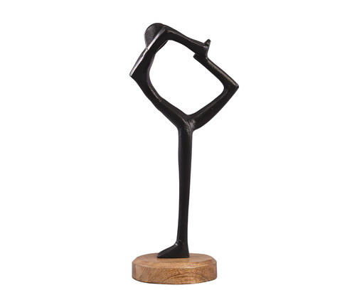 Escultura Yoga Preta, black | WestwingNow