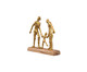 Escultura Familia Gold, gold | WestwingNow