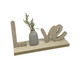 Decor Love Vase Natural e Cinza, grey | WestwingNow