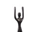 Escultura Yoga Saudacao Preta, black | WestwingNow