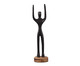 Escultura Yoga Saudacao Preta, black | WestwingNow