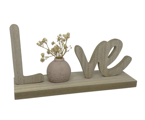 Decor Love Vase Natural e Branco, white | WestwingNow