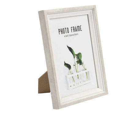 Porta-Retrato Antique Cinza | Westwing