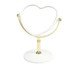 Espelho Heart Mesa Modern Branco e Gold, white | WestwingNow