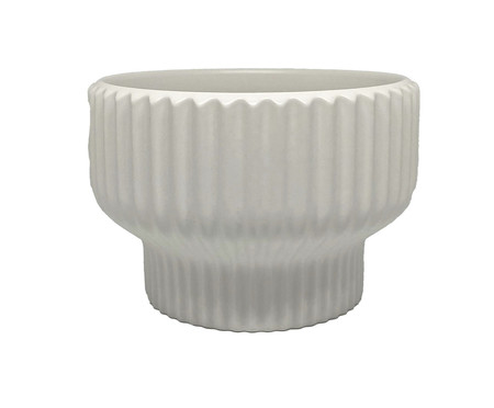 Vaso Moder Stripes Branco