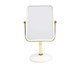 Espelho Retangular Mesa Modern Branco e Gold, white | WestwingNow