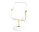 Espelho Retangular Mesa Modern Branco e Gold, white | WestwingNow