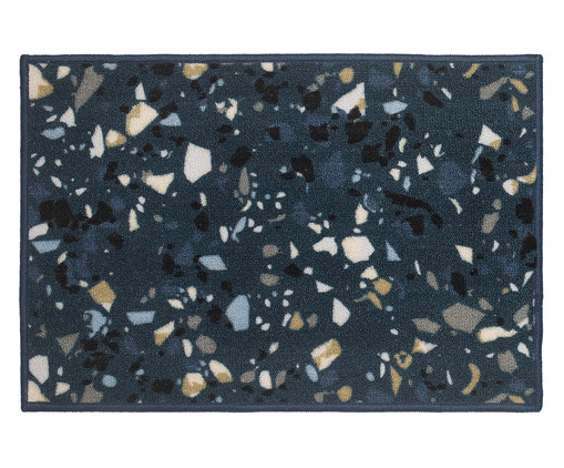 Tapete Clean Kasa Cozinha Terrazzo - Azul, Azul | WestwingNow