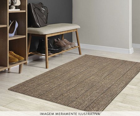 Tapete Tecido Eco Terra Madeira Bege | Westwing