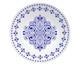 Jogo de Jantar em Porcelana Evori - 06 Pessoas, Branco,Azul | WestwingNow