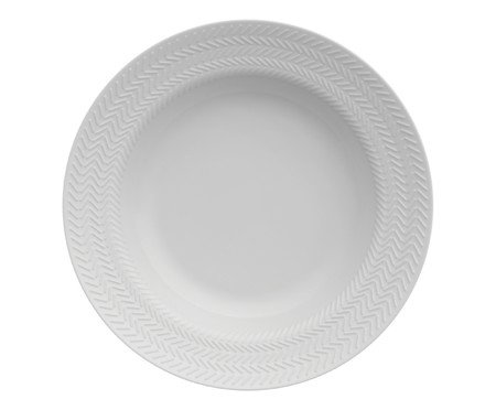 Jogo de Jantar em Porcelana Chevron para 6 Pessoas | Westwing