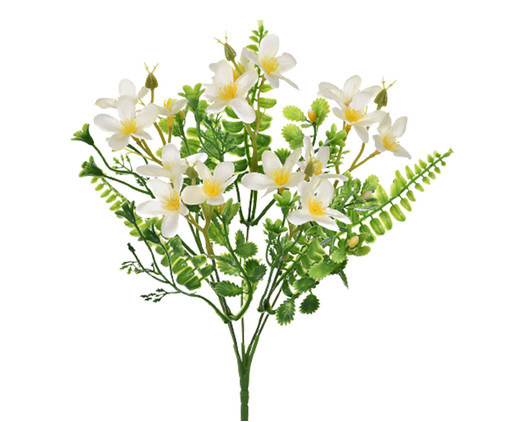 Buquê de Flores Permanentes Primorosa - Creme, Branco | WestwingNow