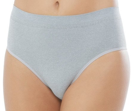 Calcinha Tecno 3D Washed Prateada | Westwing