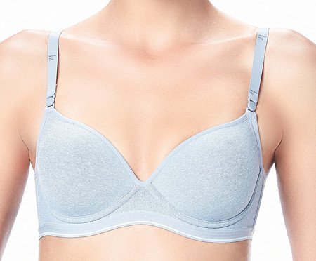 Sutiã Lift Airy Ncg Borya Washed Prateada Taça 00C