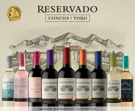 Vinho Chileno Reservado Malbec - 750ml | WestwingNow