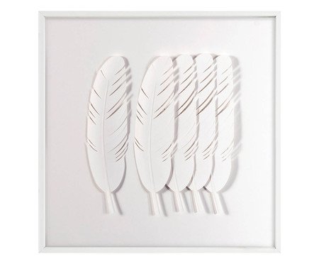Quadro Penas Branco | Westwing
