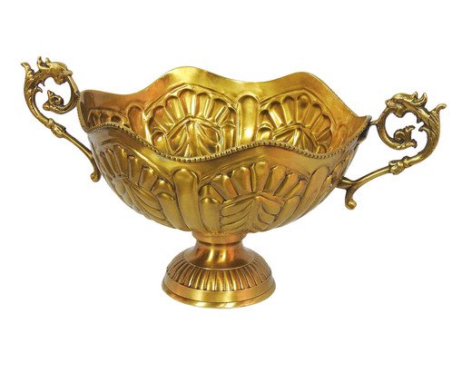 Centro de Mesa Fiable Dourado, Dourado | WestwingNow