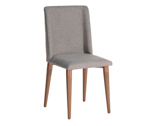 Cadeira Thyra Alpha - 45X92X47cm, Cinza, Natural | WestwingNow