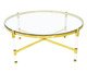 Mesa de Centro com Tampo Horn, Dourado | WestwingNow