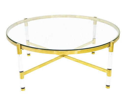 Mesa de Centro com Tampo Horn, Dourado | WestwingNow