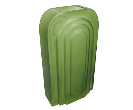 Vaso Fumê Coffin Verde | Westwing