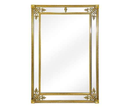 Espelho com Moldura Gold Dourado | Westwing