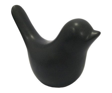 Passarinho em Porcelana Preto | Westwing