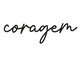 Palavra De Parede Coragem, Preto | WestwingNow