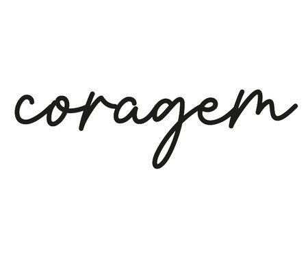 Palavra De Parede Coragem | Westwing