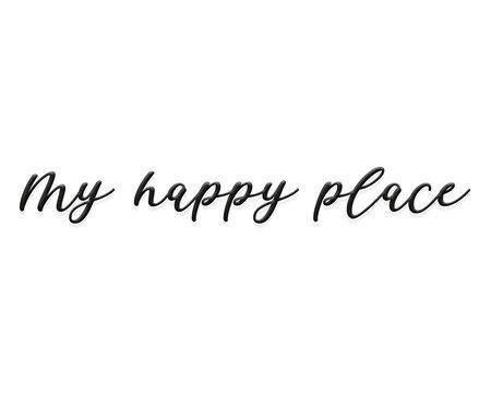 Adorno de Parede My Happy Place | Westwing