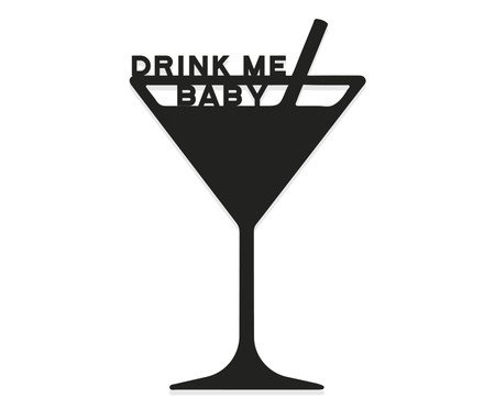 Adorno de Parede Taça Drink Me Baby | Westwing